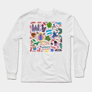 Honduras Long Sleeve T-Shirt